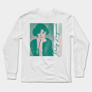 Molly Ringwald / / 80s Style Aesthetic Fan Design Long Sleeve T-Shirt